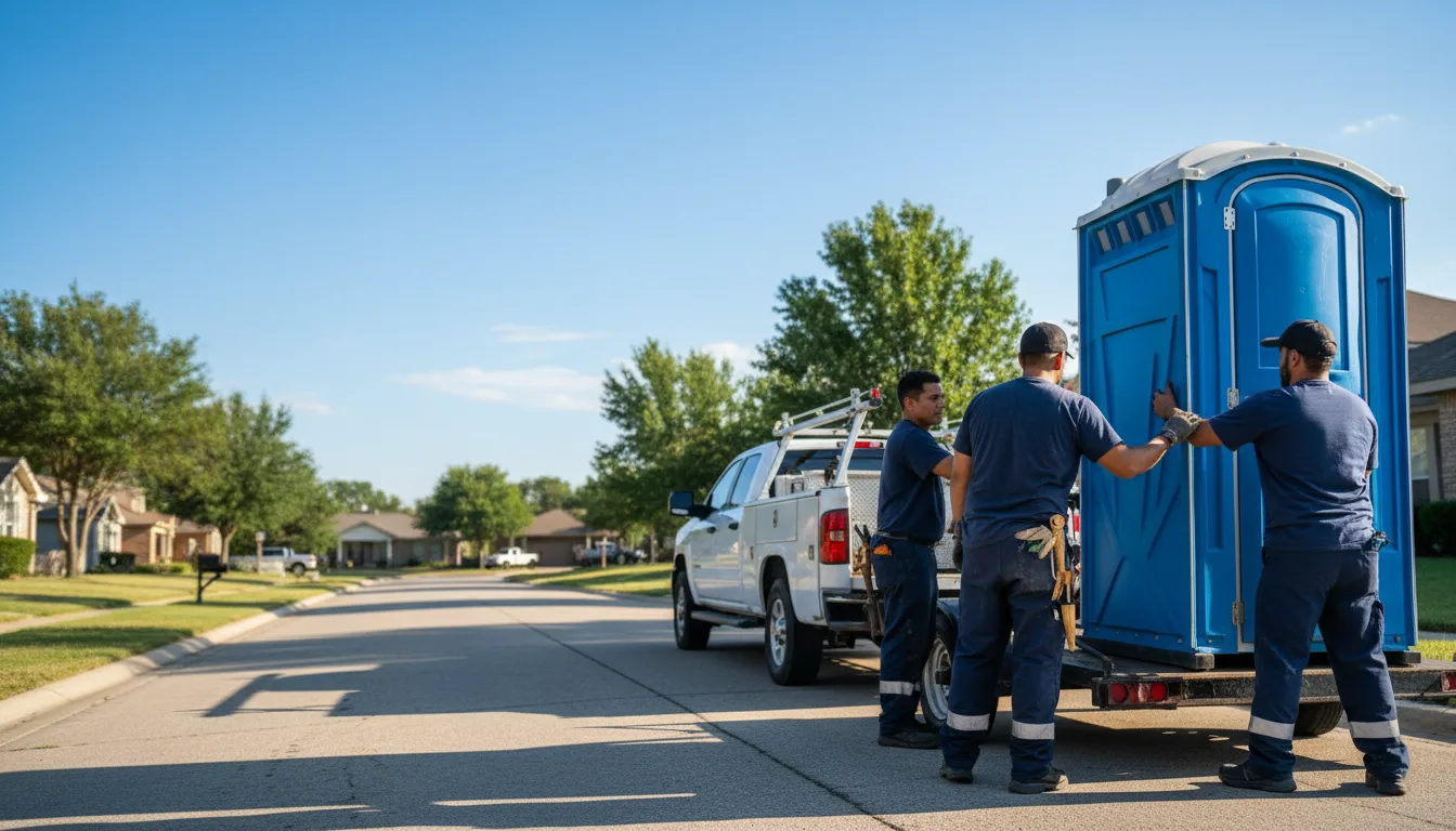 Portable Toilet Rental in Simms, TX near me